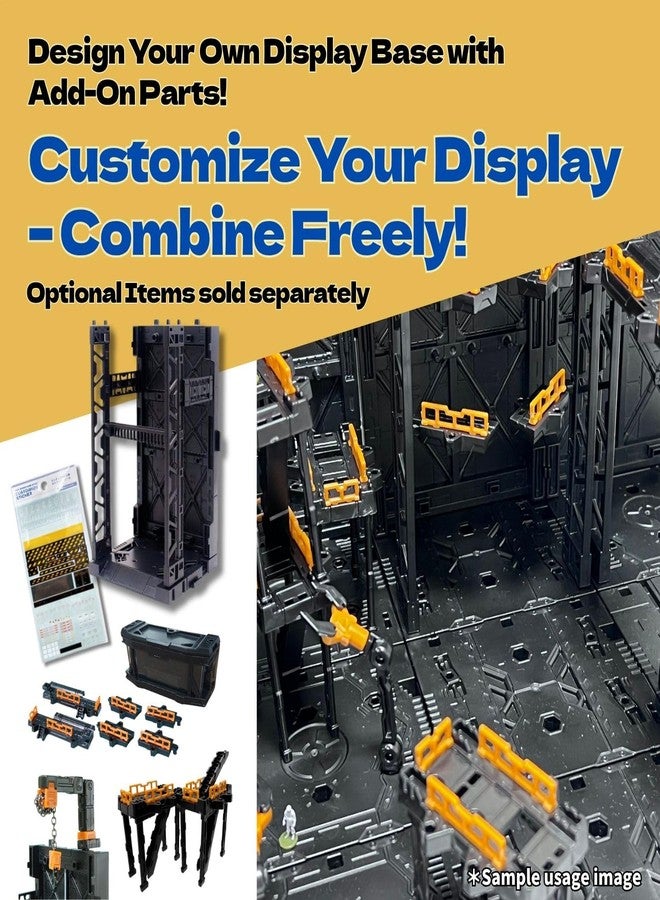 Someie Plastic Model Display Items Set (Side Walls ×2, Alligator Clips ×2) - Image 3